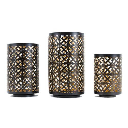 Velas de decoración en 3 piezas